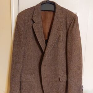PENDLETON Men's Wool Herringbone tweed Blazer.  Size 44L
